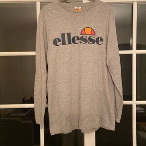 Ellesse Long Sleeved Gray T-Shirt
